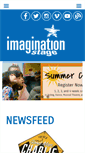 Mobile Screenshot of imaginationstage.org